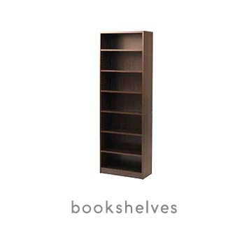 bookshelves